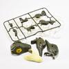 Kgler 90534  DIY Dinosaur T-Rex Green DIY Kit with Skeleton to Assemble view 4