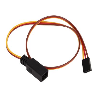 OUKENS Servo Extension Cable Soft Practical Flexible Y Wire Servo Extension Cable Cord for RC Model Cars Boats Airplanes (One Drag Two)