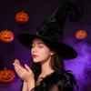 BESPORTBLE Halloween Witch Hat, Witch Hat for Women Headdress Halloween Party Carnival Christmas Cosplay view 2