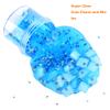 MKAKJWAW 7OZ Blue Clear Slime Jelly Cube Crystal Putty Non-Sticky Premade Stress Relief Toys Holiday Birthday Gifts Party Favor for Girls Boys view 2