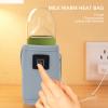 Baby Bottle Warmer, Portable Bottle Warmer USB Charging Easy to Operate Milk Warmer Baby Bottle Keep Warmer for Car Tavel, Lightweight Portable Bottle Warmer for Outdoor Traveling, Driving view 2