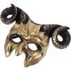 ABOOFAN Halloween Horn Mask Ox Horn Mask Photo Props Masquerade Mask Novelty Halloween Mask Halloween Party Prop Mask Ornament Carnival Party Mask Decorative Face Mask Cosplay Mask view 1