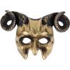 ABOOFAN Halloween Horn Mask Ox Horn Mask Photo Props Masquerade Mask Novelty Halloween Mask Halloween Party Prop Mask Ornament Carnival Party Mask Decorative Face Mask Cosplay Mask view 2