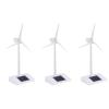 SAFIGLE Solar Powered Windmill Kit for Kids 10.2 Inch Mini Wind Turbine Model DIY Educational Toy Abs Plastic Desktop Solar Windmill for Stem Learning and Home Decor view 1