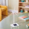 SAFIGLE Solar Powered Windmill Kit for Kids 10.2 Inch Mini Wind Turbine Model DIY Educational Toy Abs Plastic Desktop Solar Windmill for Stem Learning and Home Decor view 3