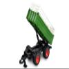 Amewi 22636 RC Tractor with Livestock Transporter, Sound & Light, with Cow as Accessories, 1:24 RTR Green view 3