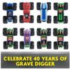Monster Jam, Grave Digger 40th Anniversary 8-Pack Monster Trucks with Bonus Accessories, 1:64 Scale, Kids Toys for Boys and Girls 3 and up view 4