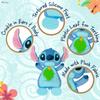 Kids Preferred Disney Baby's Lilo and Stitch - Stitch Plush and Sensory Crinkle Teether Toys for Newborn Baby Boys and Girls 10 inches view 3