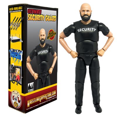 Ultimate Security Guard with Deluxe Articulation for Wrestling Action Figures