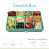 melii Snackle Box |12-Compartment Snack Container with Removable Dividers, BPA-Free Food Storage for Travel, School & On-the-Go Snacks, Kids & Family Organizer (Blue) view 2