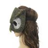 Clobeau Owl Mask Halloween Costume Mardi Gras Mask Cosplay Half Face Animal Furry Party Christmas Eye Cat Masks Easter Masquerade Masks view 2