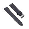 REFKIT Soft Leather Watch Strap 18mm 19mm 20mm 22mm Watch Band Retro Watchband(Blue orange,19mm) view 1