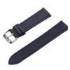 REFKIT Soft Leather Watch Strap 18mm 19mm 20mm 22mm Watch Band Retro Watchband(Dark blue,19mm) view 1