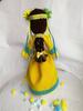 Exclusive handmade motanka doll from Ukraine, textile doll, an original gift for any holiday, Height 14 inches view 3