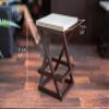 Chair for dolls 1/6 dollhouse furniture 12 in FR, Integrity, Blythe, BJD, doll furniture. Note! This is an unpainted DIY kit. (155) view 2