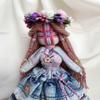 A gift for a wedding, a hand-made Motanka doll from Ukraine, an original gift of Ukrainian folk decor .height 16 inches view 3