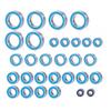 30Pcs UTB18 Metal Ball Bearings Kit, Rubber Sealed Axial Capra Wheel Bearings Set for 1/18 RC Crawler Unlimited Trail Buggy Upgrades view 1