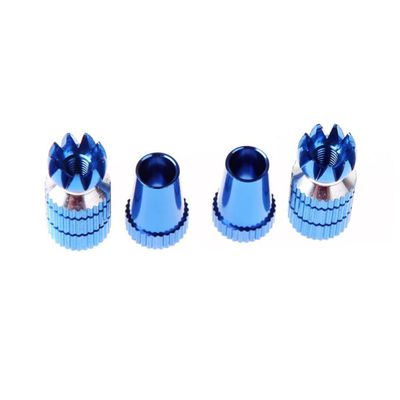 SAFIGLE 3mm Metal Anti-Slip Caps for Rc Transmitters Blue Compatible Easy Install Pair Pack