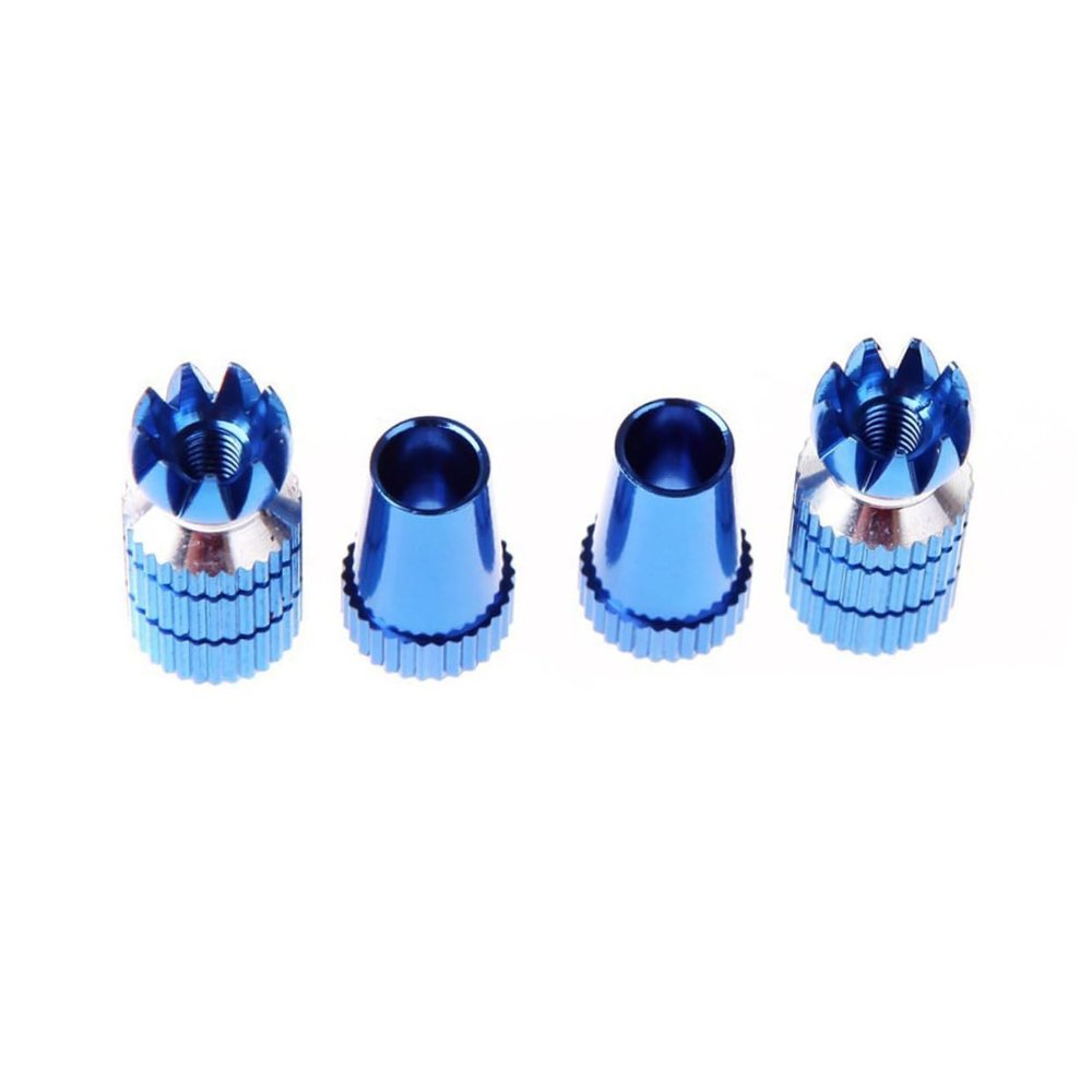 SAFIGLE 3mm Metal Anti-Slip Caps for Rc Transmitters Blue Compatible Easy Install Pair Pack