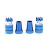 SAFIGLE 3mm Metal Anti-Slip Caps for Rc Transmitters Blue Compatible Easy Install Pair Pack view 3