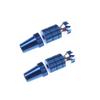 SAFIGLE 3mm Metal Anti-Slip Caps for Rc Transmitters Blue Compatible Easy Install Pair Pack view 4