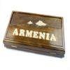 2 in 1 Armenian Backgammon Checkers Handmade Nardi High Detail Wooden Board Game Hand Crafted Nardy + Gift (23.6 inch (60 cm)) view 1