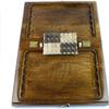 2 in 1 Armenian Backgammon Checkers Handmade Nardi High Detail Wooden Board Game Hand Crafted Nardy + Gift (23.6 inch (60 cm)) view 4