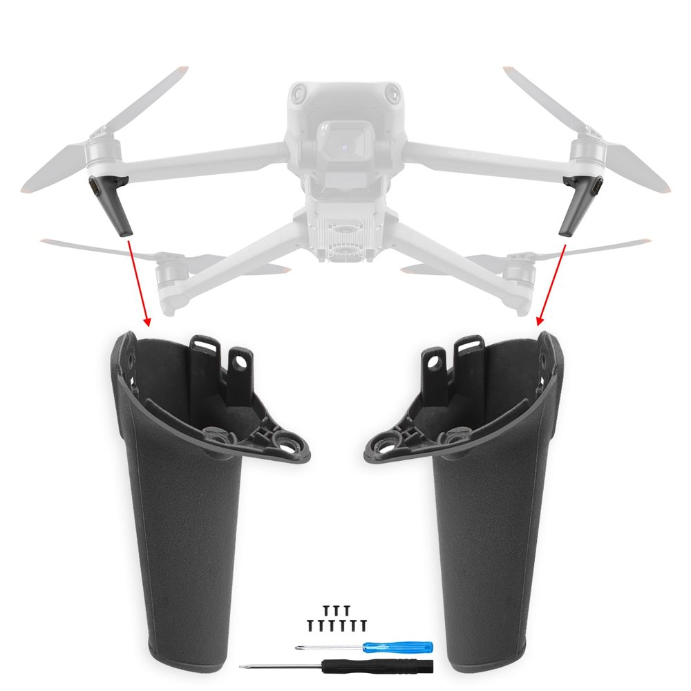 CAPART Landing Legs for DJI Mavic 3/ Mavic 3 Classic Accessories, Replacement Legs Repair Parts After Broken or Crash 1 Pair (Left and Right)