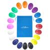 COCOMOON Egg Shakers Musical Instruments for Babies- 20Pcs Musical Maracas Percussion Instrument (10 Colors) Easter Egg Plastic Egg Shakers Kids Toys view 1