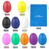 COCOMOON Egg Shakers Musical Instruments for Babies- 20Pcs Musical Maracas Percussion Instrument (10 Colors) Easter Egg Plastic Egg Shakers Kids Toys view 2