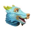 Chinese Dragon Head Mask Halloween Party Great Costume Full Face Masks Animal Latex Mask Cosplay Dress Up Costume Props view 1