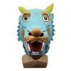 Chinese Dragon Head Mask Halloween Party Great Costume Full Face Masks Animal Latex Mask Cosplay Dress Up Costume Props view 2