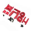 Center Diff Mount Center Diff Cover Sliding Motor Mount and Plate Alum ARA320499 ARA320468 ARA320469 for Arrma Kraton Typhon Outcast 6S Felony Talion Mojave Upgrade Parts (Red) view 3
