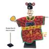 A-ONE Oriental Doll Clown Role Asian Doll Ornament, Low Official Position Chou Role Hand Glove Puppet for Souvenir Gifts Indoor Home Decoration SW14 view 2