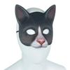 Alodidae 3 PCS Realistic Cat Mask White Black Orange Animal Head Masks Halloween Novelty Costume Accessory view 2