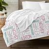 Dr.TOUGH Personalized Blankets for Kids with Name Personalized Baby Blanket with Name Custom Blankets for Kids Adults Baby Christmas Birthday Valentines Day Gifts view 2