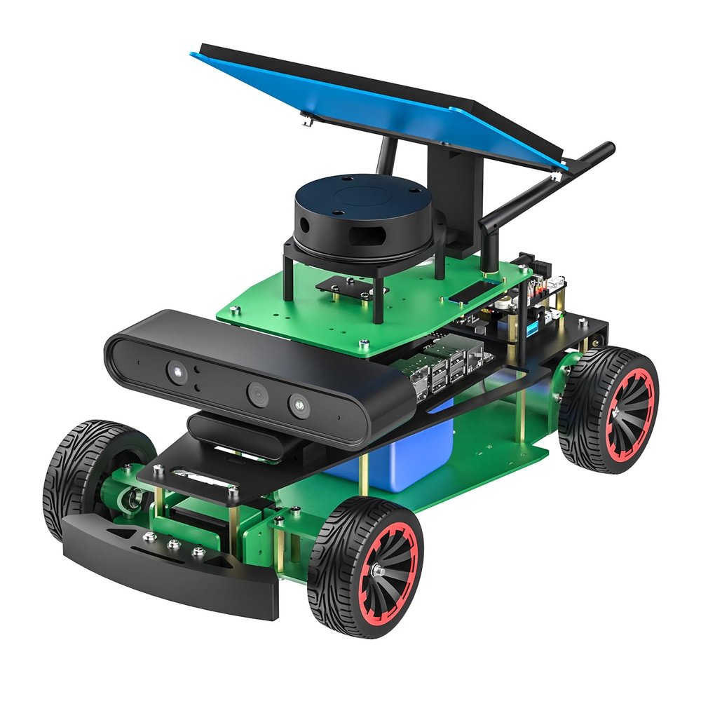 Yahboom ROS2 AI Robot Kit Orin Nano 4GB Super Educational Robot AI Voice Control, SLAM & AI Vision Mapping Navigation for Mechanical Engineers (Sup Ver with Orin Nano 4GB)