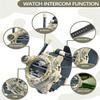 Walkie Talkie for Kids,Rechargeable Spy Walkie Talkies Watch Army Toys Gifts for Children,Two-Way Radio Walky Talky Watches with Flashlight Children Outdoor Game Interphone Toy Game(2 Pack) view 2