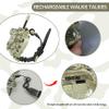 Walkie Talkie for Kids,Rechargeable Spy Walkie Talkies Watch Army Toys Gifts for Children,Two-Way Radio Walky Talky Watches with Flashlight Children Outdoor Game Interphone Toy Game(2 Pack) view 4