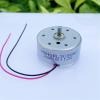 GTPBAO Power Science Micro DC 300 Motor, Mini Small 24mm Round Mute Spindle Motor, 1.5V-6V DIY Solar Power Toy Model, Engine Projects view 1