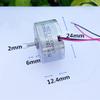GTPBAO Power Science Micro DC 300 Motor, Mini Small 24mm Round Mute Spindle Motor, 1.5V-6V DIY Solar Power Toy Model, Engine Projects view 4