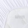100% Viscose Made from Bamboo Bassinet Mattress Protector & 100% Cotton Bassinet Sheets Fit for AMKE 3 in 1 Baby Bassinet(35" X 20"), TCBunny and Evolur Stellar Bassinet, 2 Pack view 4