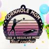 Cornhole Themed 7 Piece Birthday Cake Topper - Cornhole Mom ... Like a Regular Mom but Cooler view 2