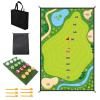 Golf Game Set - 26PCS Golf Hitting Mats & Golf Practice Mats & Royale Golf Set for Adults,Family,Kids Outdoor Play view 1