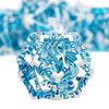 ARUOHHA Hollow DND Dice Set Silver Blue 5-Headed Dragons D and D Dice with Gift Box, Role Playing Games 7PCS Metal Dungeons Polyhedral Dice RPG Dice Set D20 D12 D10 D8 D6 D4 view 2