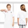 MEOGETY 2Pcs Kids Aprons Children Artists Aprons with Pockets Adjustable Chef Apron for Cooking Kitchen Backing Painting view 4
