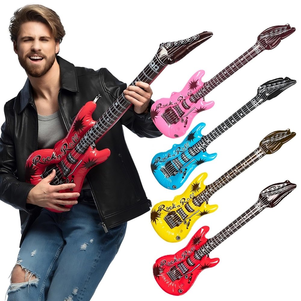 106 cm Inflatable Guitar for Parties and Fancy Dress