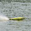 QIYHBVR Brushless RC Boat, Fast Remote Control Boats 2.4GHz Racing Boat with 3546-1800kv High Speed Brushless Motor for Pools & Lakes, Speed Boat Toy for Adults Boys & Girls view 1