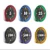 Bullets Playing Cards | Professional Poker Set Silvio | 500 Ceramic Poker Chips (10 g) with Premium Carrying Case  Casino Poker Set for Texas Holdem view 3