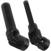 2Pcs Vgoohobby Universal Drive Shaft RC Crawler Driveshaft Compatible with Traxxas TRX4 Axial SCX10 AXI03007 Redcat Gen7 RC4WD D90 TF2 1/10 RC Crawler Car (Black,94-119mm) view 4